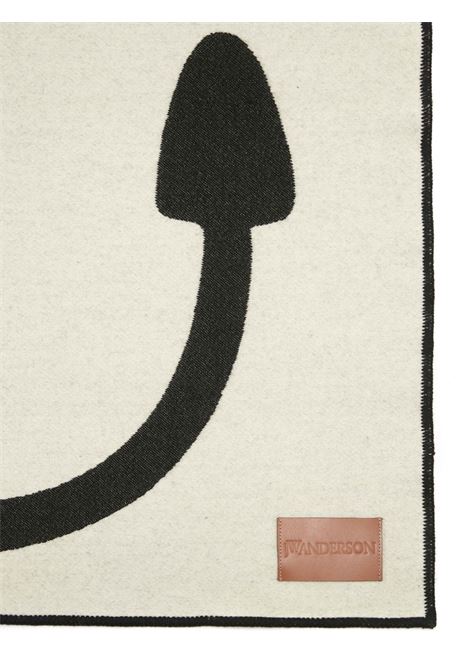 Coperta con applicazione in nero e bianco -  unisex JW ANDERSON | HO0002FA0310901